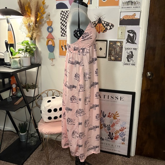 Patagonia Pink Coastal Sketch Dress Size S - Picture 5 of 12